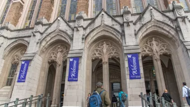 The University of Washington campus in the city of Seattle